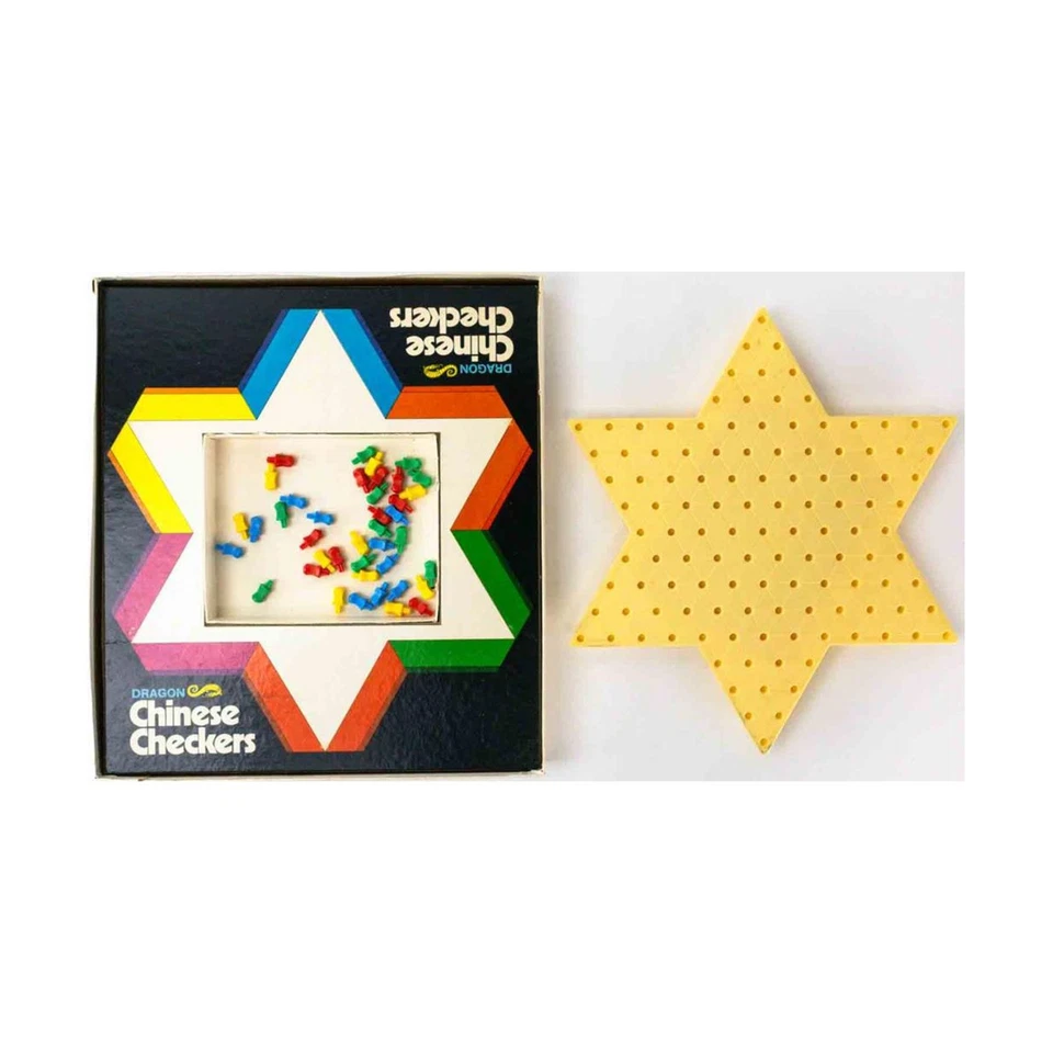 Jogo de tabuleiro MTB Dragon damas chinesas caixa justa/VG+ - Imagem 2 de 2