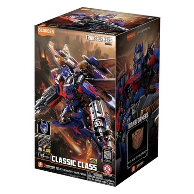Blokees Transformers Classic Class Deluxe Edition Jet Wing Optimus Prime Model K