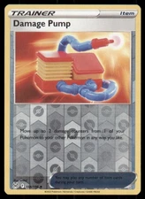 Trainer - Damage Pump - 156/196 - Uncommon Reverse Holo - Lost Origin - NM