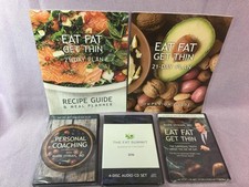 EAT FAT GET THIN Mark Hyman, MD Companion Guide,Recipes,DVDs,CDs, NEW