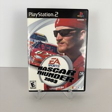 Nascar Thunder 2003 Sony PlayStation 2 PS2 Complete CIB + Reg Card Video Game