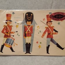 2 confezioni decalcomanie Meyercord anni 60 70 soldatini giocattolo vintage kitsch cameretta ragazzi