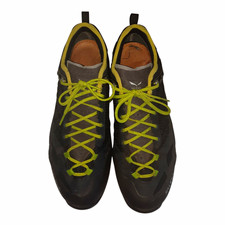 SALEWA Wildfire GTX Gore-Tex Herren Wanderschuhe EU 42 Schwarz/Gr&uuml;n