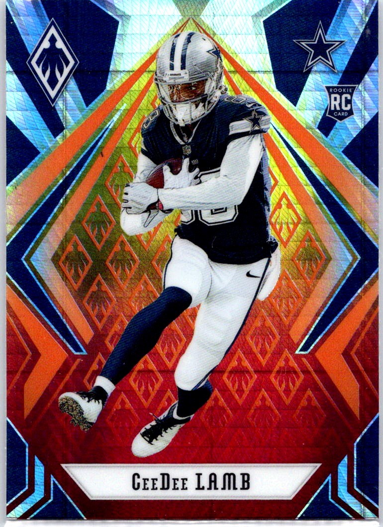 2020 Panini Phoenix #106 CeeDee Lamb Fire Burst