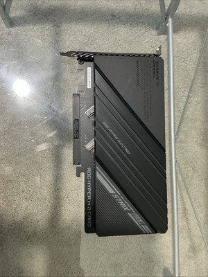 ASUS ROG HYPER M.2 CARD PCIE NVME M.2 EXPANSION CARD