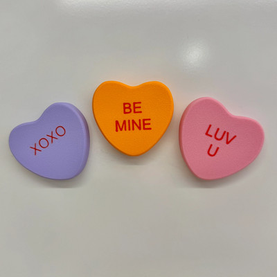 Valentine s Day Conversation Heart Magnet    Be Mine  Love Decor Gift
