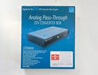 DTX9950 Digital Stream Analog Pass Through DTV Converter Box open box never used