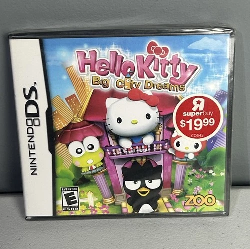 Nintendo DS Hello Kitty Big City Dreams Game Brand New Sealed
