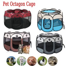 4 Colors S/M Outdoor  Indoor Portable Cat Dog House Play Tent For Small Animal