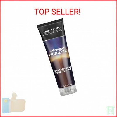 John Frieda Midnight Brunette Conditioner, Color Deepening Conditioner to Enhanc