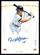 2024 Panini Flawless Momentous 9/25 Roberto Alomar Auto #MA-RA JW1