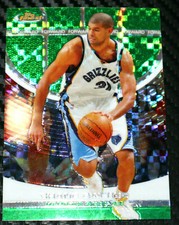2005-06 TOPPS FINEST SHANE BATTIER GREEN X-FRACTOR #D 18/69 MIAMI HEAT LEGEND