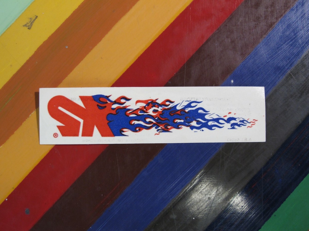 vtg 1990s Asstd. skateboard sticker - late 90s obscure stuff mix