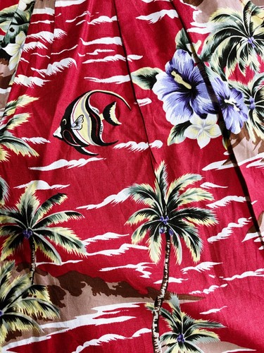 Hilo Hattie The Hawaiian Original Herrenshorts Größe L Strand Blumenmuster elastische Taille - Bild 6 von 10