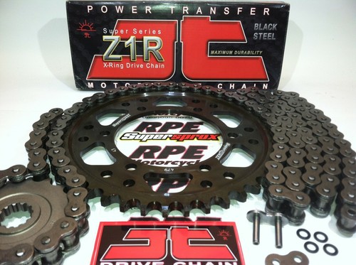 2006-2007 CBR1000rr JT Z1R 520 X-RING CHAIN AND SPROCKETS KIT * Quick Accel - 第 1/6 張圖片