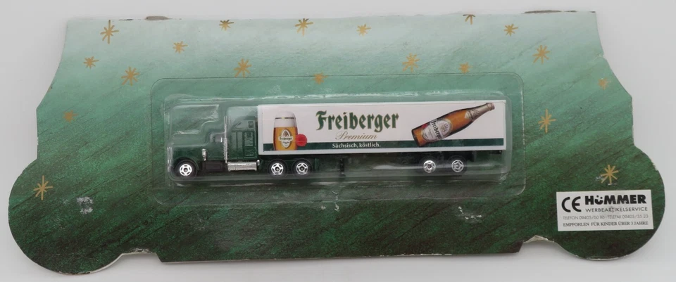 Rara Grell 1/110 Camion Semi Rimorchio Kenworth Birra Freiberger - Immagine 2 di 4