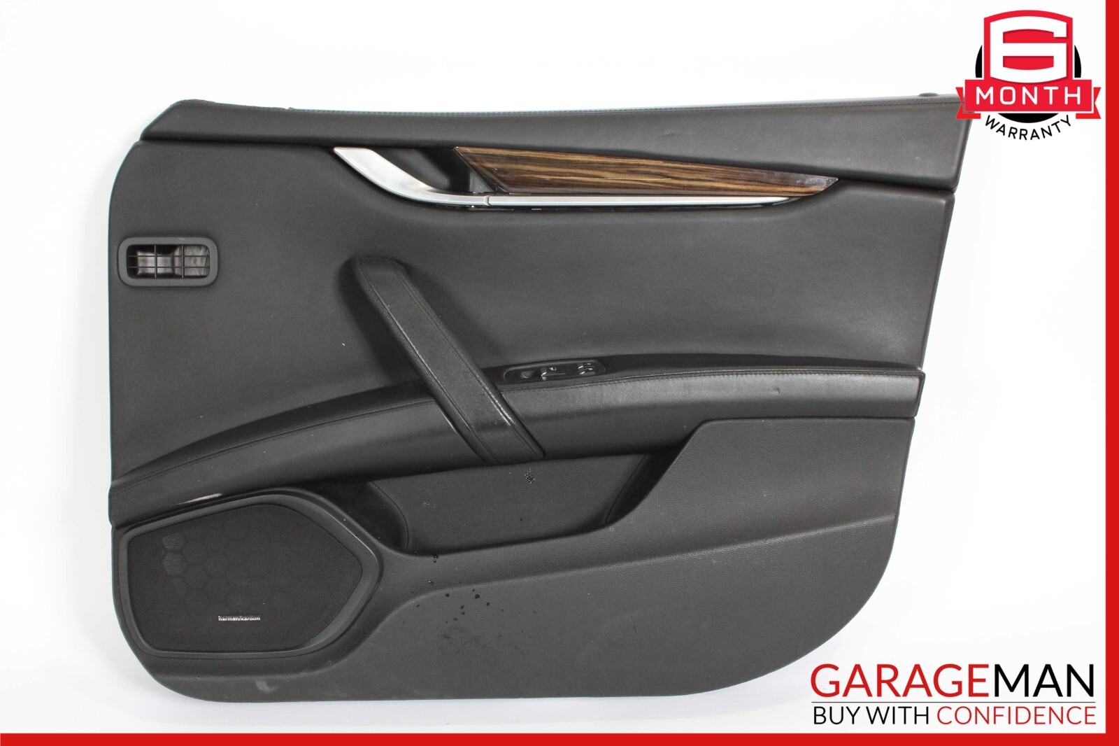 14-22 Maserati Ghibli M157 Front Right Side Interior Door Panel Cover Assembly
