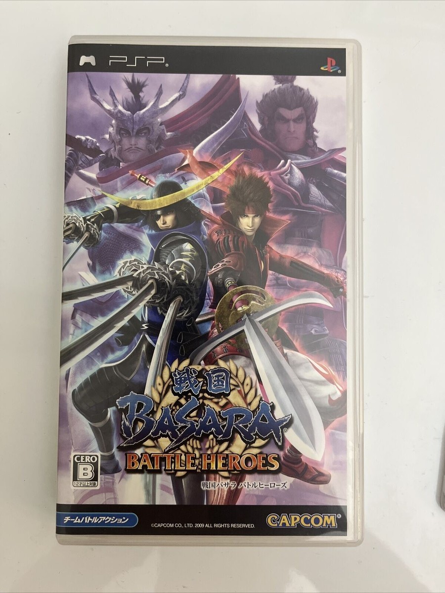 Sengoku Basara Battle Heroes + Collectible Card - Sony PSP