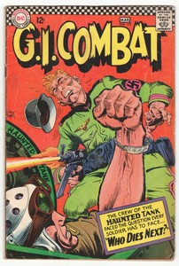 G-I-Combat-122-DC-1967-Silver-Age-Nazi-Swastika-Joe-Kubert-Cover-Art