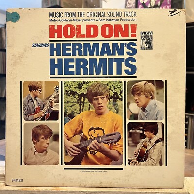 [ROCK/POP]~EXC/VG+ LP~HERMAN'S HERMITS~Hold On!~Sound Track~[1966~MGM]~MONO~