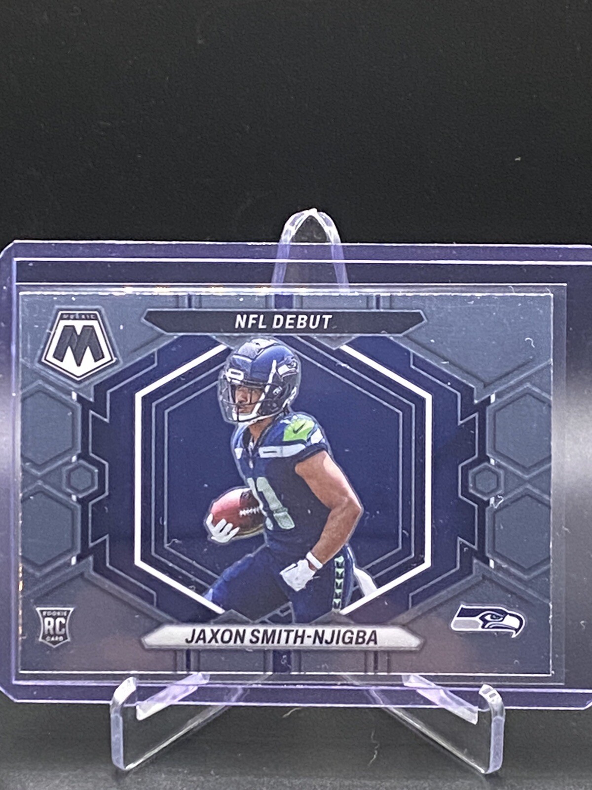 2023 Panini Mosaic Football NFL Debut Jaxon Smith-Njigba RC Seahawks NM-MT