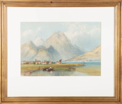 Philip Mitchell RI (1814-1896) - Mitte Des 19. Jahrhunderts Aquarell, Alpine ...