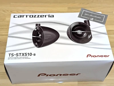 Paire d'enceintes Pioneer TS-STX510 Carrozzeria noir satellite gamme complète - Photo 1/4
