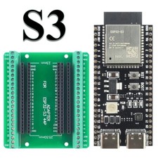 ESP32-S3 Development Board Kit 2.4G WiFi, BT, Type-C, 44Pin Expansion Adapter