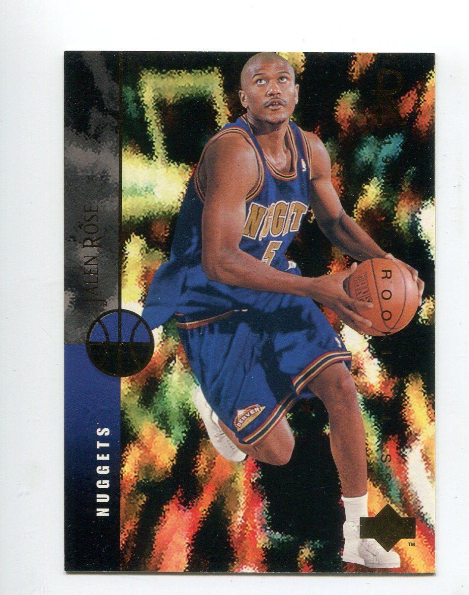 1994-95 Upper Deck #159 Jalen Rose Denver Nuggets Rookie