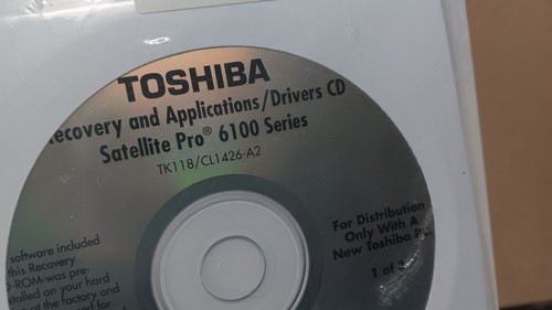 Brand New Microsoft Windows XP Professional Recovery Toshiba Satellite Pro 6100 - Picture 9 of 10