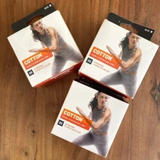 3 PACK KT Tape Cotton Elastic Kinesiology Athletic Tape 20 Count 10 Precut Strip