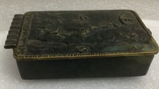 Vintage Solid Brass/Bronze Pal Bell Heavy Box H2