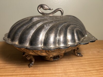 Vintage English Silver Mfg Corp Food Warmer Made In USA