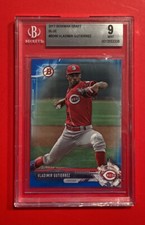 2017 Bowman Draft Blue Vladimir Gutierrez BGS 9 Graded Card Cincinnati Reds RC