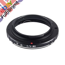 OM-4/3 Lens Adapter Ring For Olympus OM Lens to 4/3 Four Thirds Camera Mount