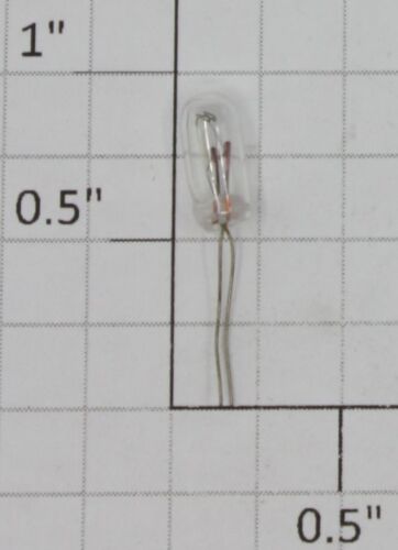 MTH CI-0000037 RealTrax Switch 18 Volt Bare Wire Lead Clear Light Bulb