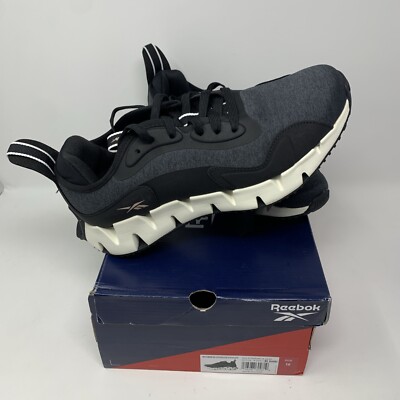 Reebok Women's Zig Dynamica CLW Sneaker Size 10 Black Style IF5947 NEW