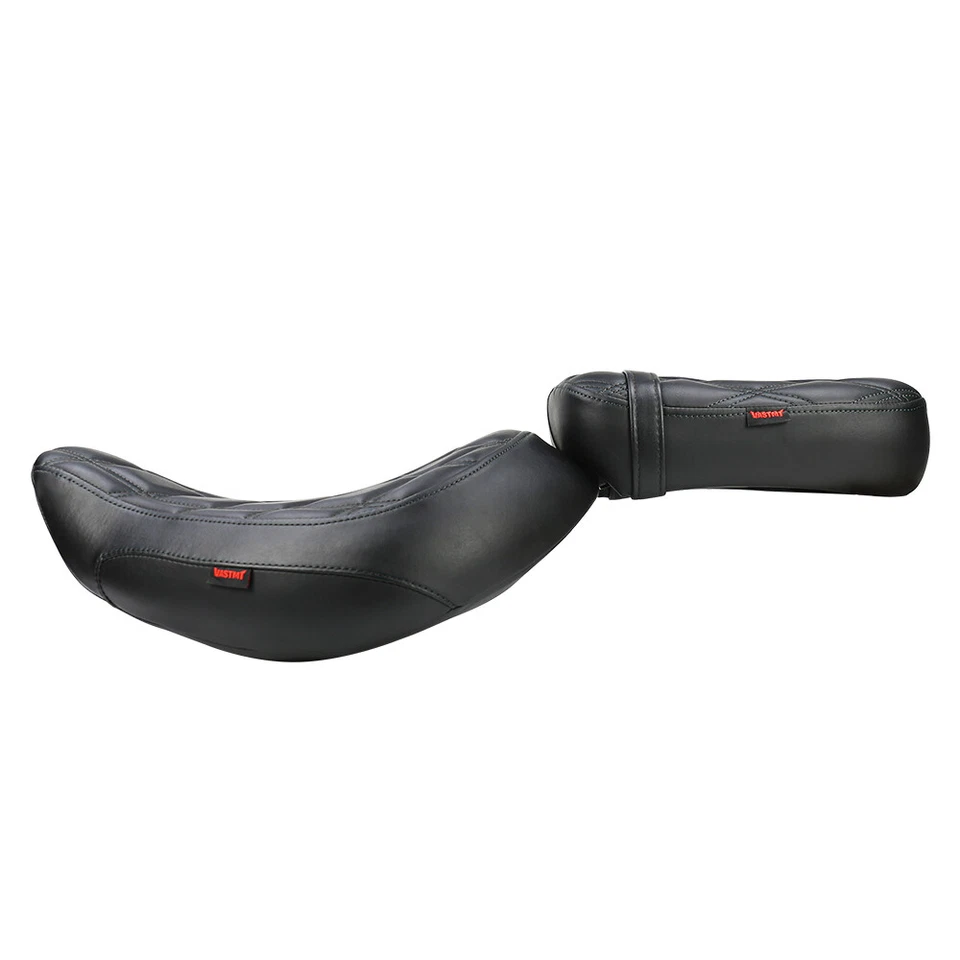 For Honda Shadow ACE 750 VT750C VT750CD Models 1998-2003 Full Black Diamond Seat - Image 4 of 4