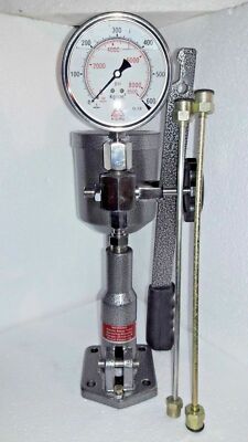 DIESEL INJECTOR NOZZLE TESTER S STEEL GAUGE 600 KG/8500 PSI 