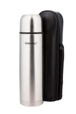 5908287240544 TERMOS STALOWY 1000 ml CLICK-CLACK KINGHOFF KH-4054 KINGHOFF