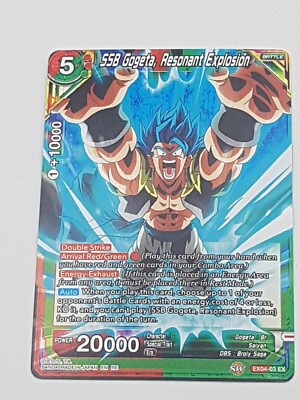 Dragon Ball TCG SSB Gogeta, Resonant Explosion EX NM