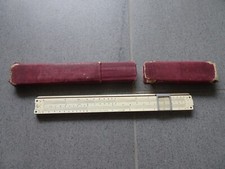 Rechenschieber Dennert und Pape, Aristo, 1901-1920, Nr. 126499 original Etui