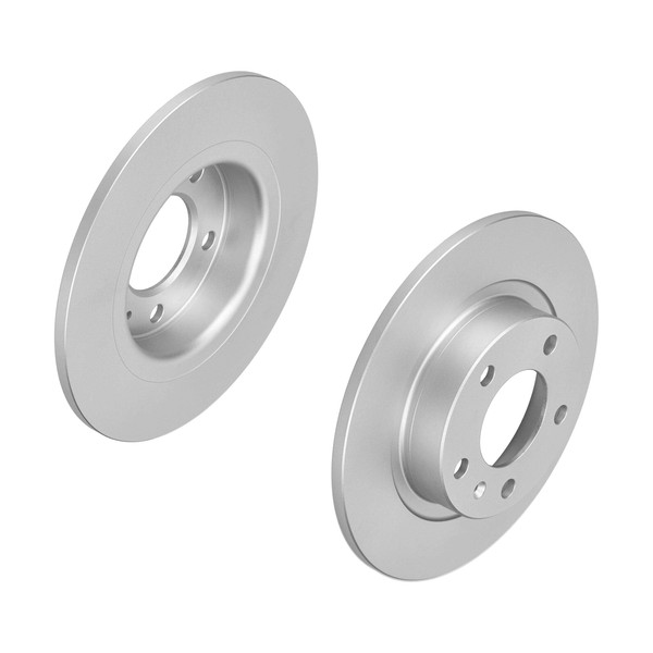 f.becker Bremsscheiben Voll Hinten Rechts Links FüR Opel Corsa D Adam E-image