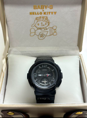 CASIO Baby-G x Hello Kitty Limited Edition Ladies Black Watch BGA