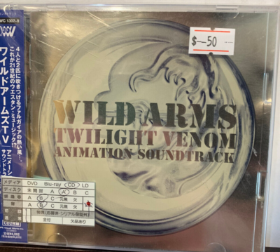 WILD ARMS Twilight Venom Animation Soundtrack CD WildArms Game