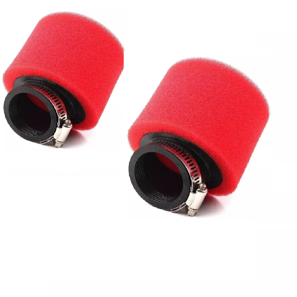 35mm Bent Angle Pod Air Filter Cleaner 50cc 110cc PIT Pocket Quad Dirt Bike Atv