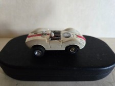 1960's AURORA T JET HO SLOT CAR White-Red McLaren ELVA 1397 Thunder Jet Vintage