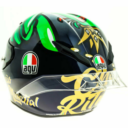S 55-56 2019 AGV PISTA GP-R MORBIDELLI #MOTOGP TESTING RACING CRASH HELMET - Picture 2 of 4