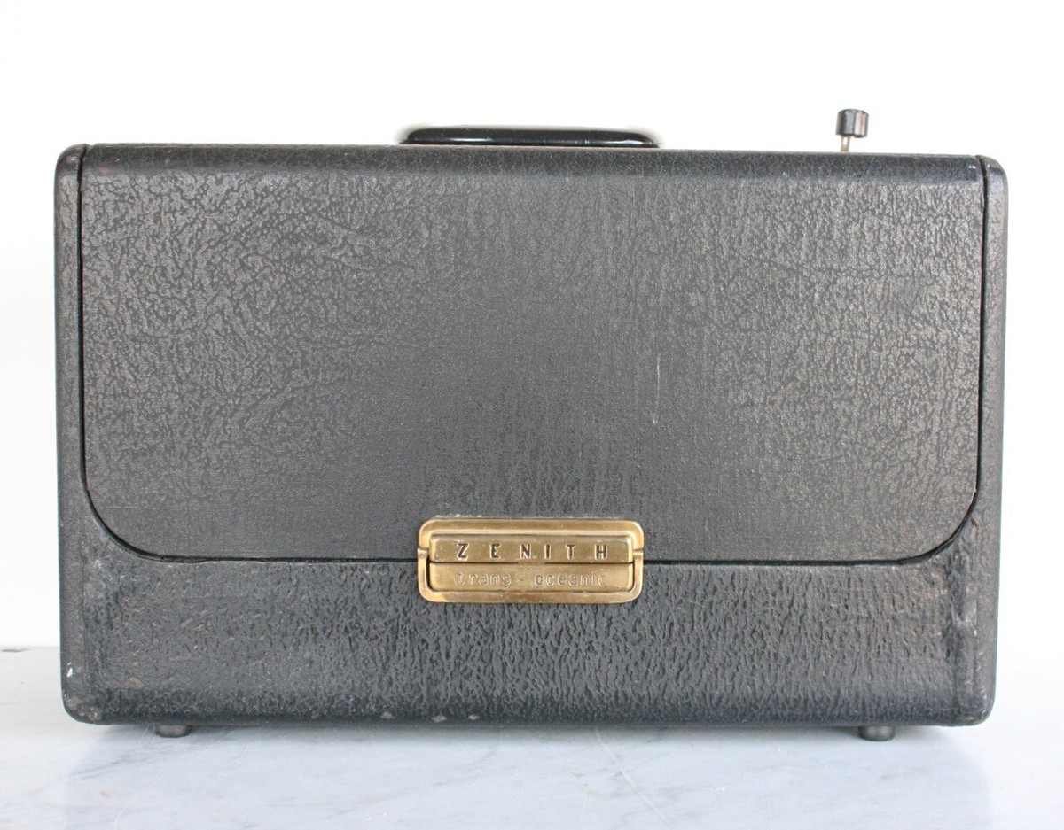 ZENITH Trans Oceanic Portable Radio Wave Magnet A600 BURGESS Needs
