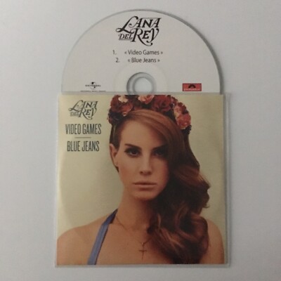 LANA DEL REY - VIDEOSPIELE - BLUE JEANS - MEGA RARE FRENCH PROMO CD !!!